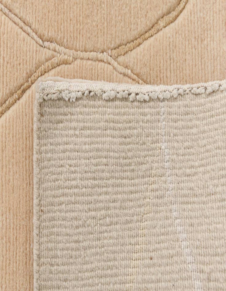 Detail image of  3' 5 x 13' 9  Hand Knotted Darya Wool Runner Rug