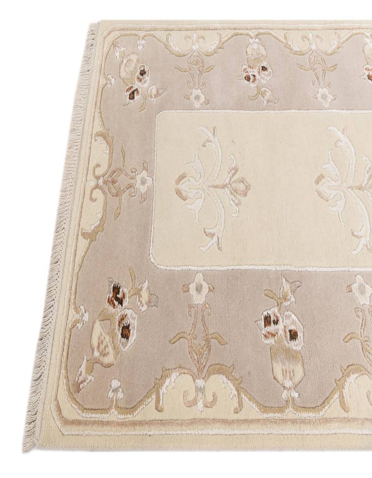 Detail image of  3' 1 x 13'  Hand Knotted Darya Wool Runner Rug