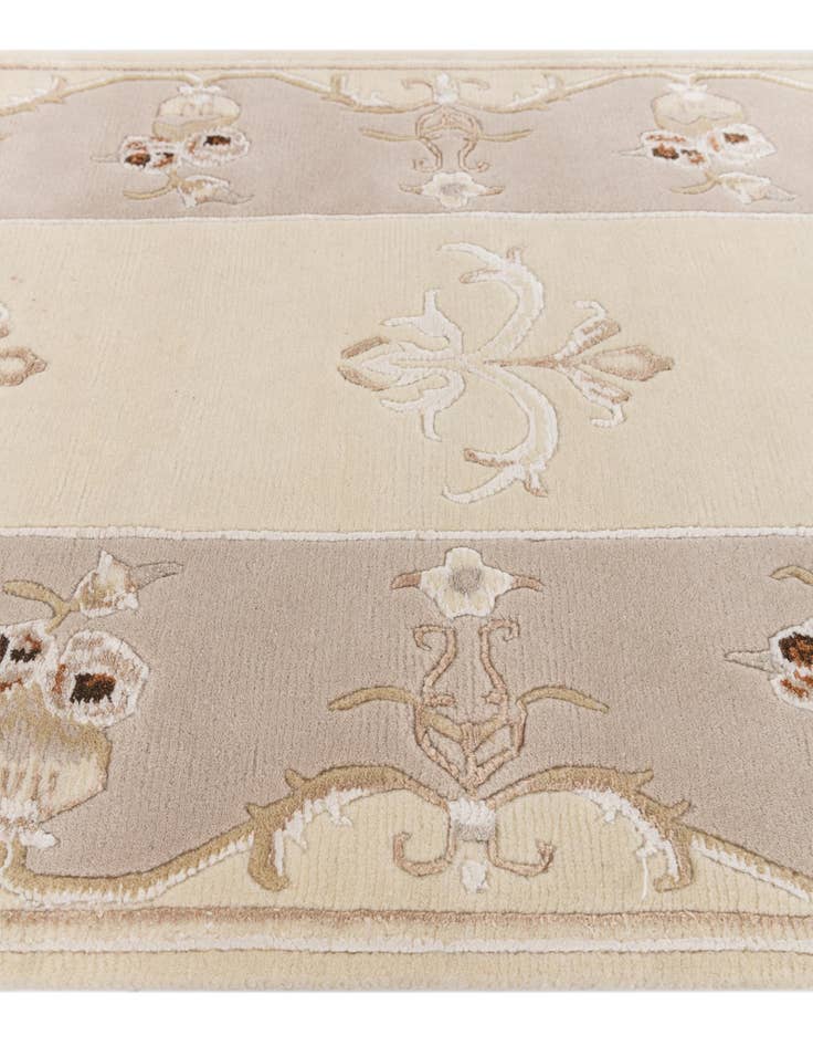 Detail image of  3' 1 x 13'  Hand Knotted Darya Wool Runner Rug