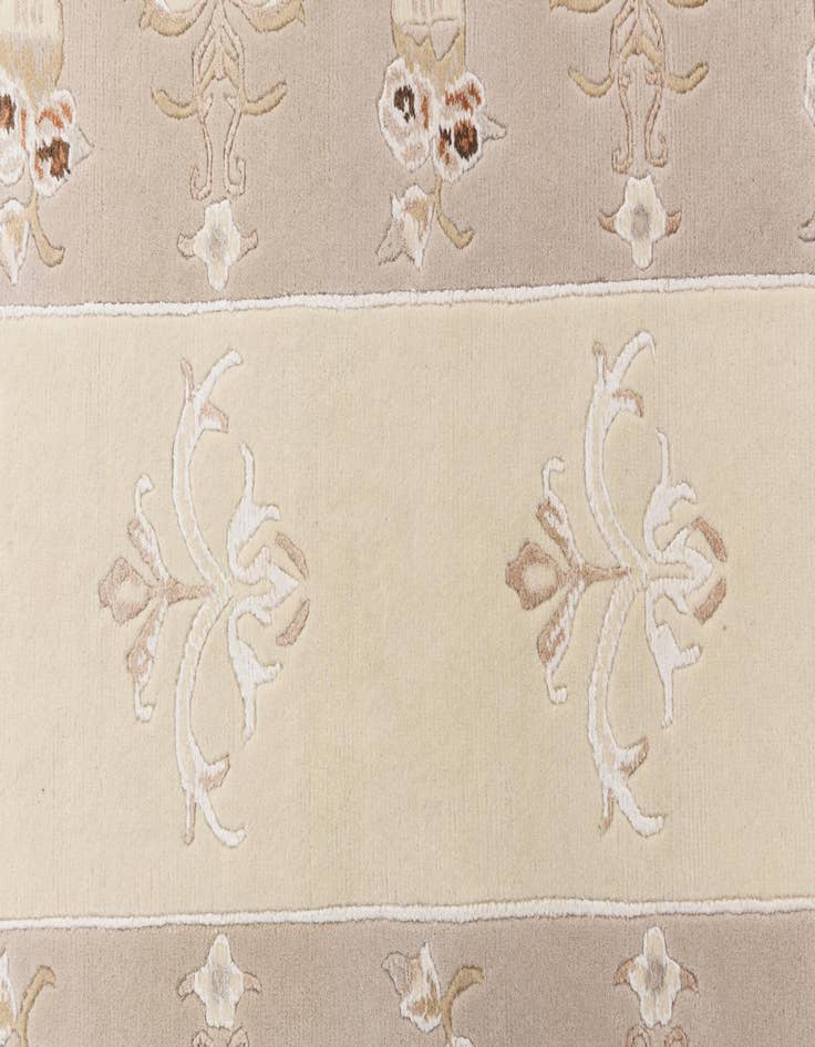 Detail image of  3' 1 x 13'  Hand Knotted Darya Wool Runner Rug