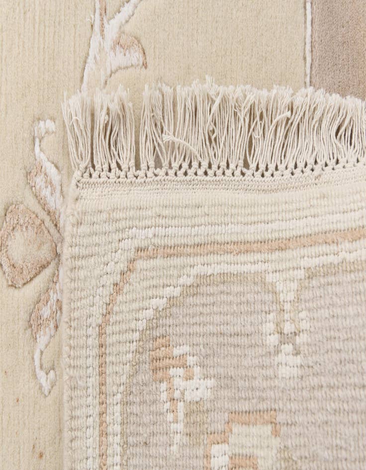 Detail image of  3' 1 x 13'  Hand Knotted Darya Wool Runner Rug