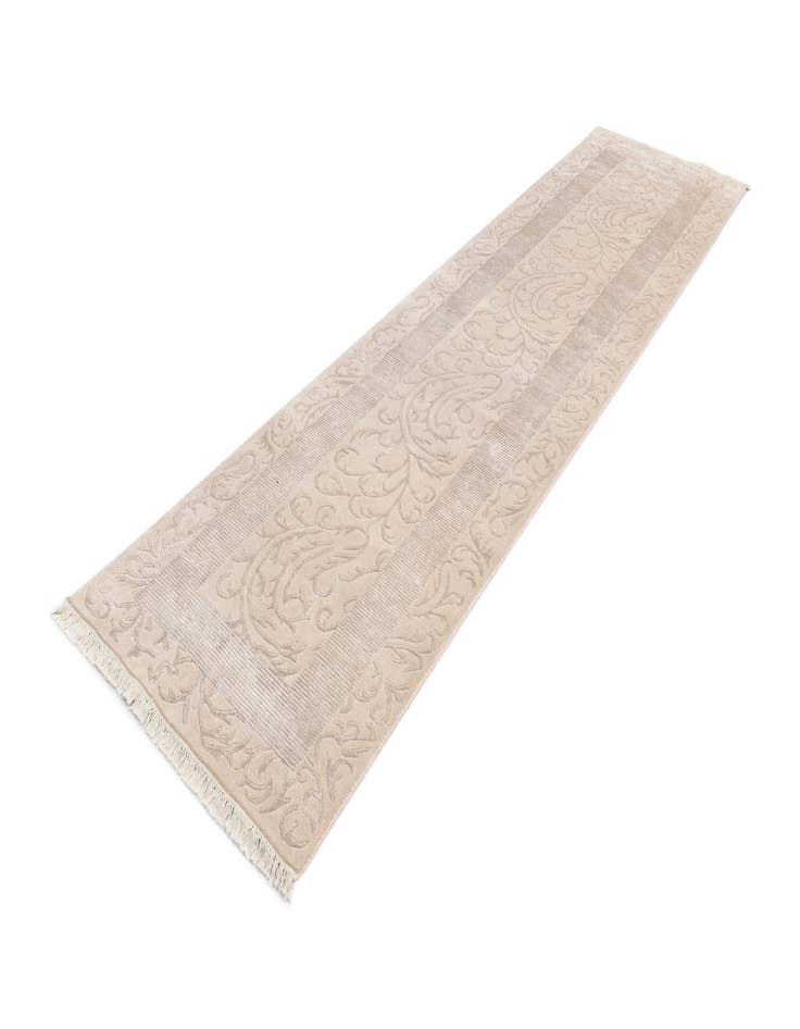 Detail image of  3' 4 x 12' 10  Hand Knotted Darya Wool Runner Rug