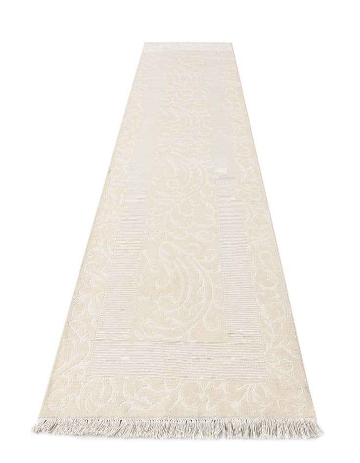 Detail image of  3' 3 x 12' 6  Hand Knotted Darya Wool Runner Rug