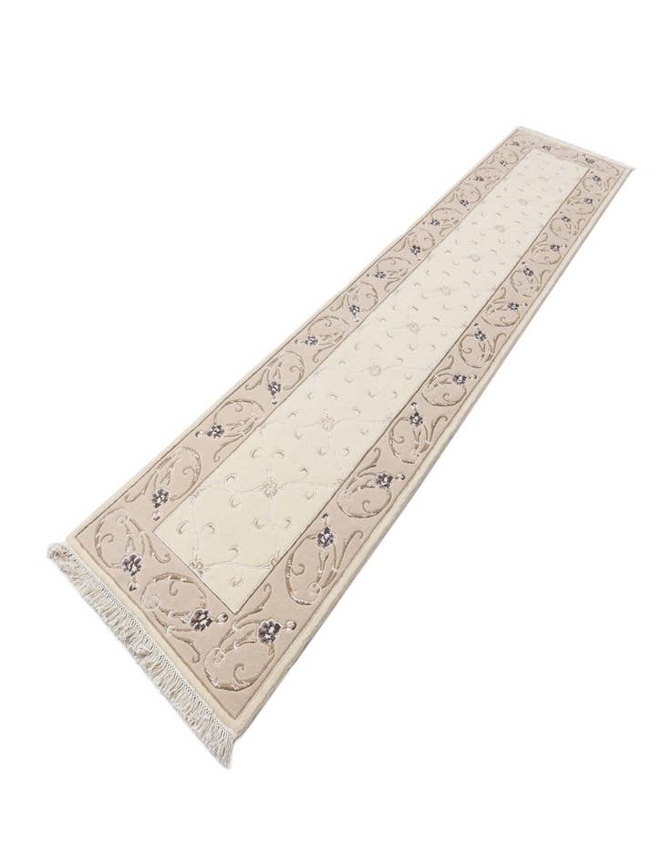 Detail image of  2' 10 x 13' 1  Hand Knotted Darya Wool Runner Rug