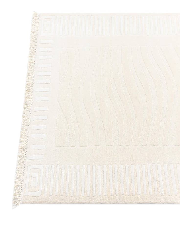 Detail image of  2' 10 x 9' 10  Hand Knotted Darya Wool Runner Rug