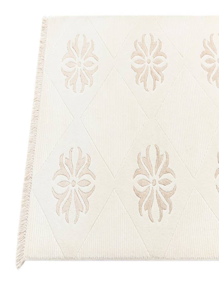 Detail image of  2' 7 x 9' 8  Hand Knotted Darya Wool Runner Rug