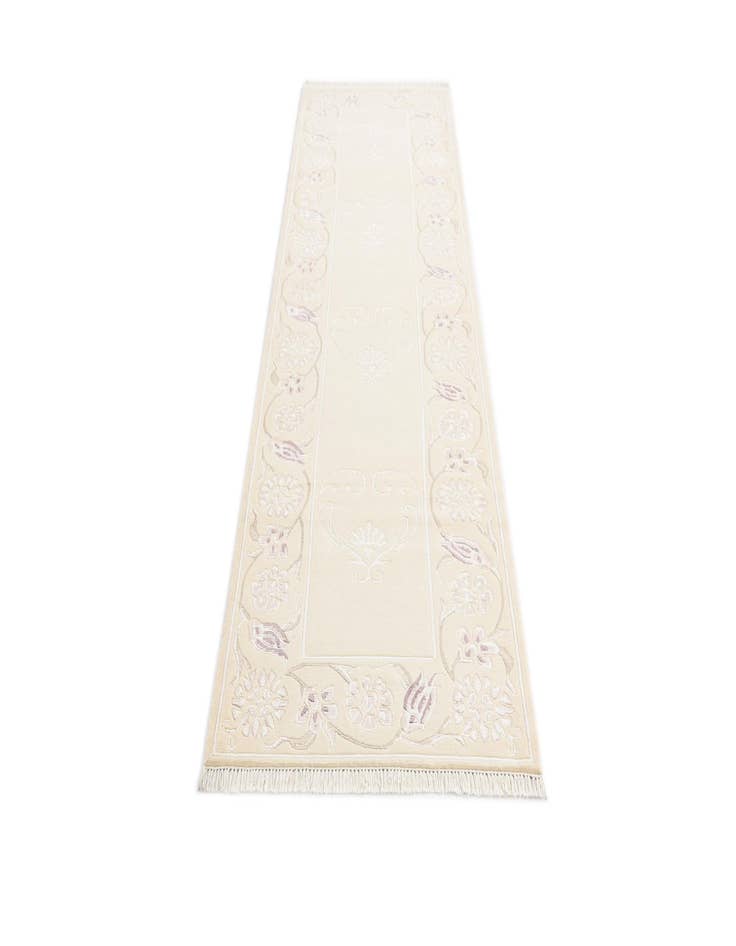 Detail image of  2' 9 x 9' 9  Hand Knotted Darya Wool Runner Rug