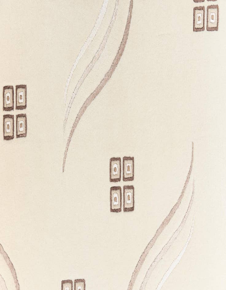 Detail image of  2' 7 x 9' 6  Hand Knotted Darya Wool Runner Rug