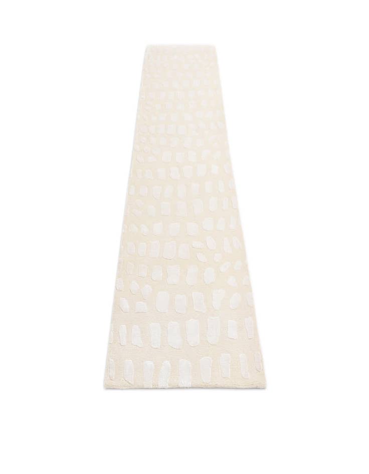 Detail image of  2' 8 x 9' 9  Hand Knotted Darya Wool Runner Rug