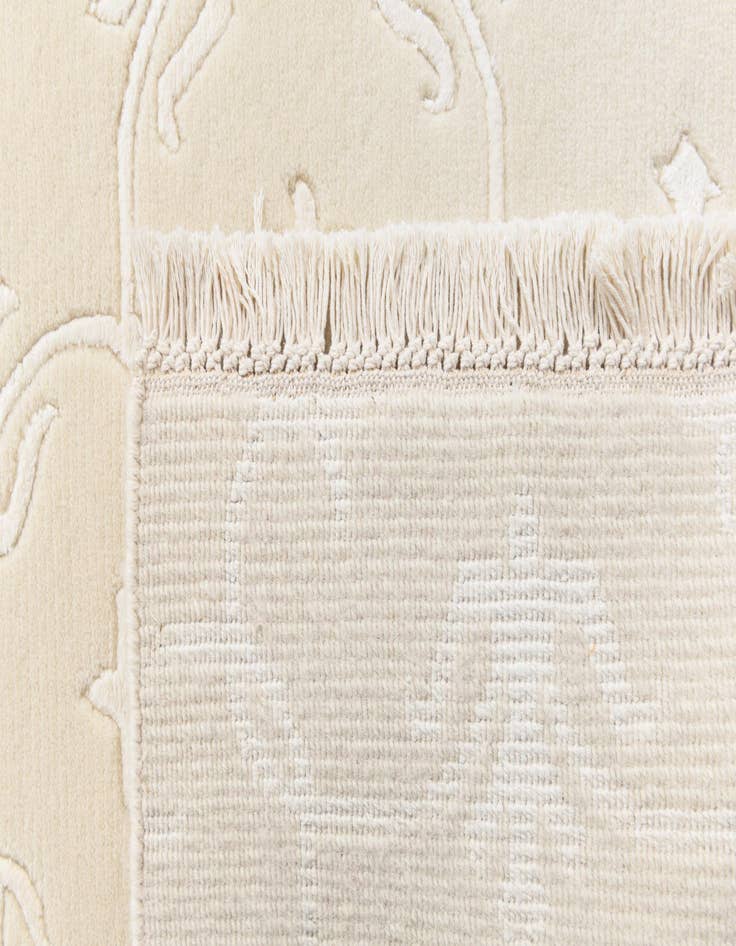 Detail image of  2' 8 x 9' 9  Hand Knotted Darya Wool Runner Rug