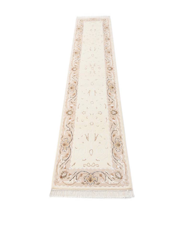 Detail image of  2' 10 x 9' 9  Hand Knotted Darya Wool Runner Rug