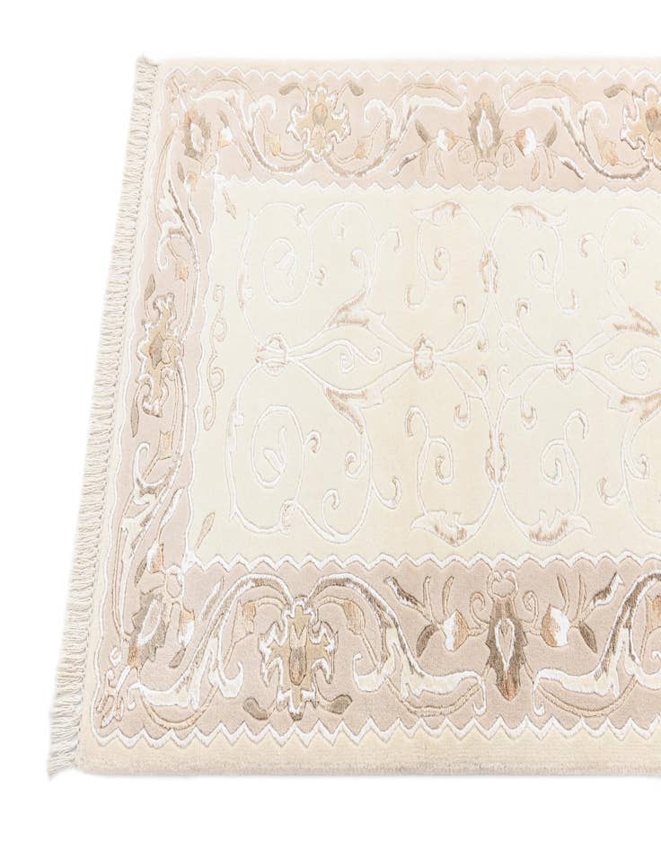 Detail image of  2' 10 x 9' 9  Hand Knotted Darya Wool Runner Rug