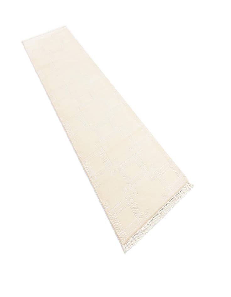 Detail image of  2' 8 x 9' 9  Hand Knotted Darya Wool Runner Rug