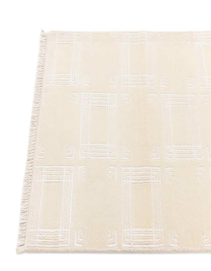 Detail image of  2' 8 x 9' 9  Hand Knotted Darya Wool Runner Rug