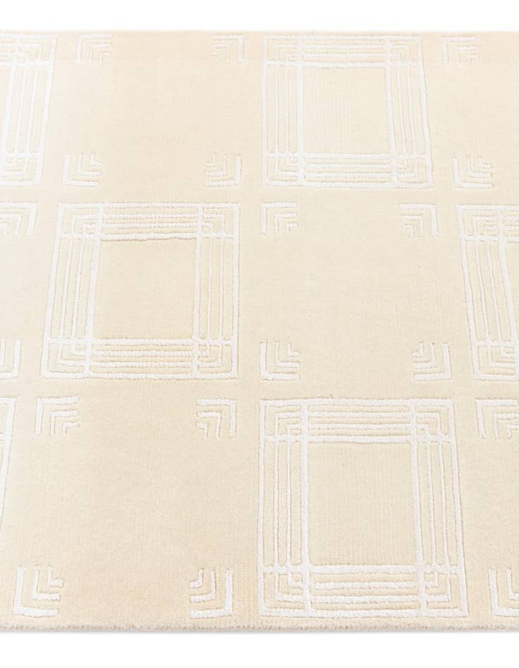 Detail image of  2' 8 x 9' 9  Hand Knotted Darya Wool Runner Rug