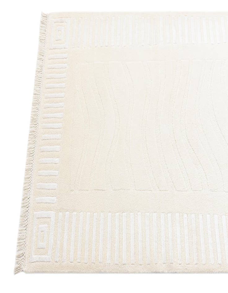 Detail image of  2' 11 x 9' 10  Hand Knotted Darya Wool Runner Rug