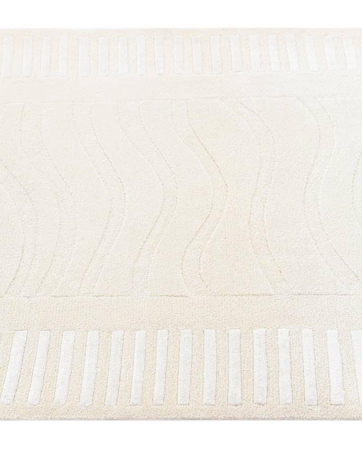 Detail image of  2' 11 x 9' 10  Hand Knotted Darya Wool Runner Rug
