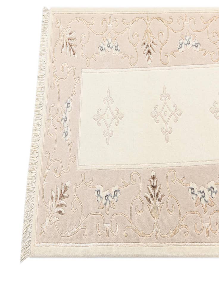 Detail image of  2' 10 x 9' 6  Hand Knotted Darya Wool Runner Rug