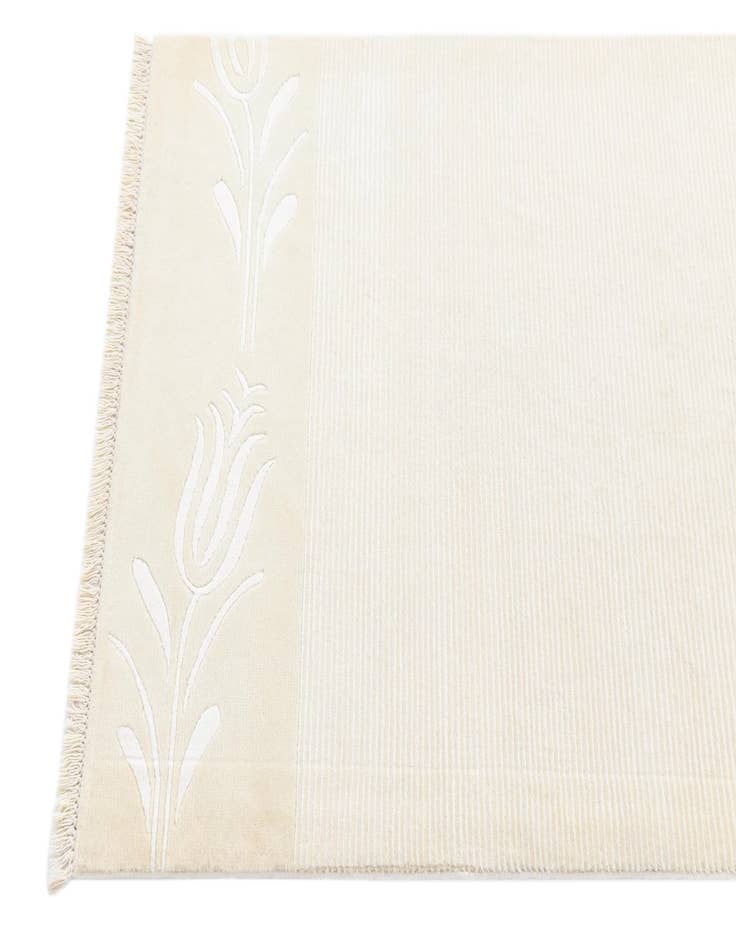 Detail image of  2' 11 x 9' 4  Hand Knotted Darya Wool Runner Rug