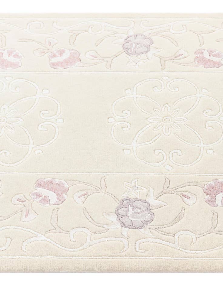 Detail image of  2' 10 x 9' 11  Hand Knotted Darya Wool Runner Rug