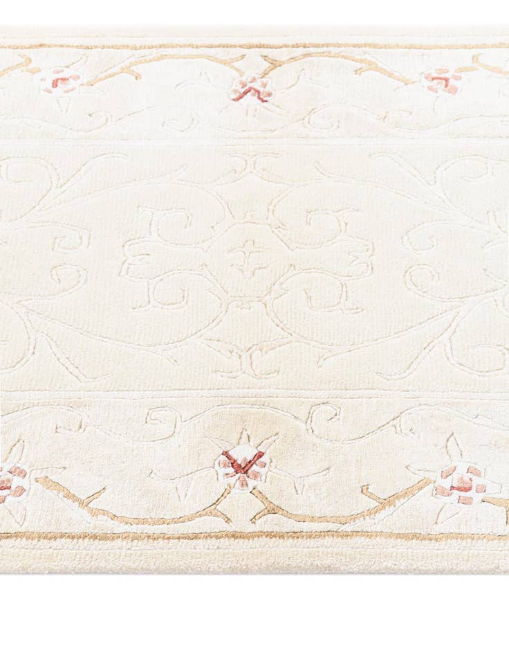 Detail image of  2' 8 x 9' 10  Hand Knotted Darya Wool Runner Rug