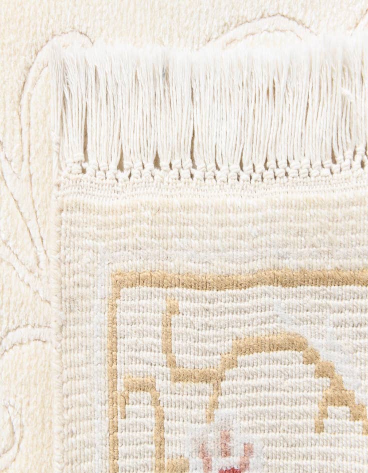 Detail image of  2' 8 x 9' 10  Hand Knotted Darya Wool Runner Rug