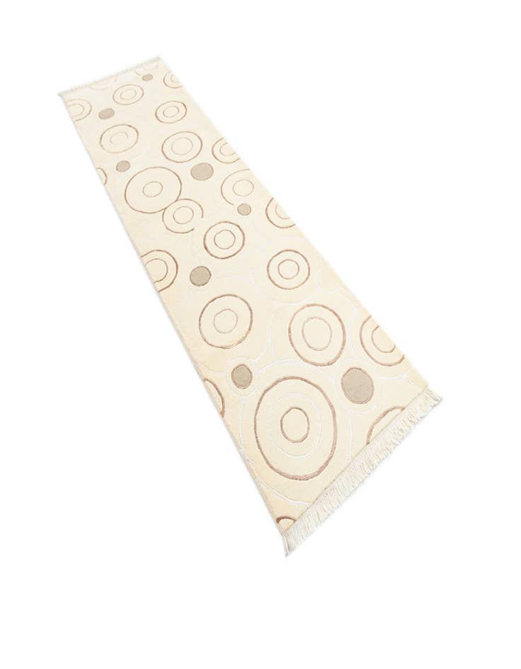 Detail image of  2' 9 x 9' 7  Hand Knotted Darya Wool Runner Rug