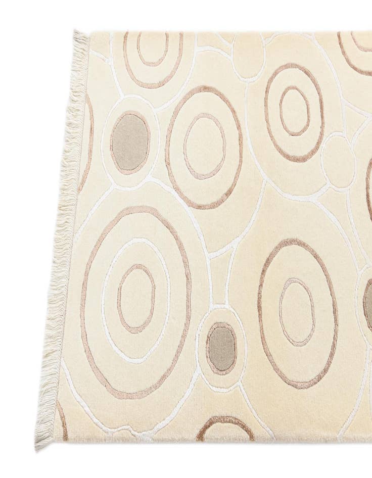 Detail image of  2' 9 x 9' 7  Hand Knotted Darya Wool Runner Rug