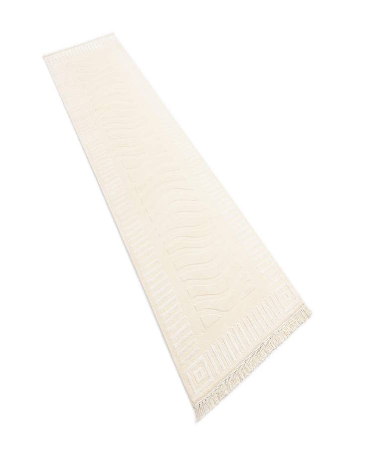 Detail image of  2' 8 x 9' 10  Hand Knotted Darya Wool Runner Rug