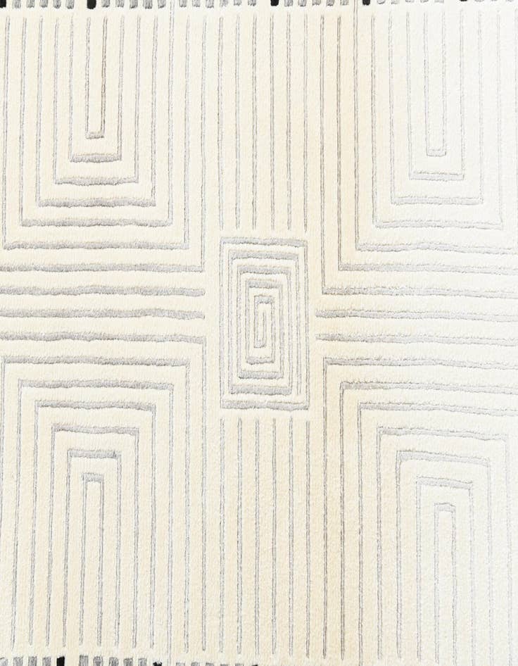 Detail image of  2' 7 x 10'  Hand Knotted Darya Wool Runner Rug