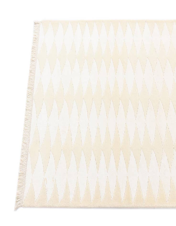 Detail image of  2' 7 x 9' 7  Hand Knotted Darya Wool Runner Rug