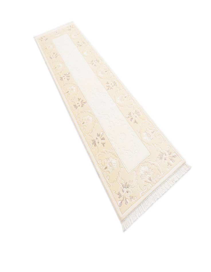 Detail image of  2' 9 x 10'  Hand Knotted Darya Wool Runner Rug