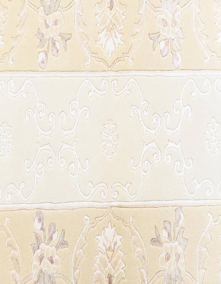 Detail image of  2' 9 x 10'  Hand Knotted Darya Wool Runner Rug