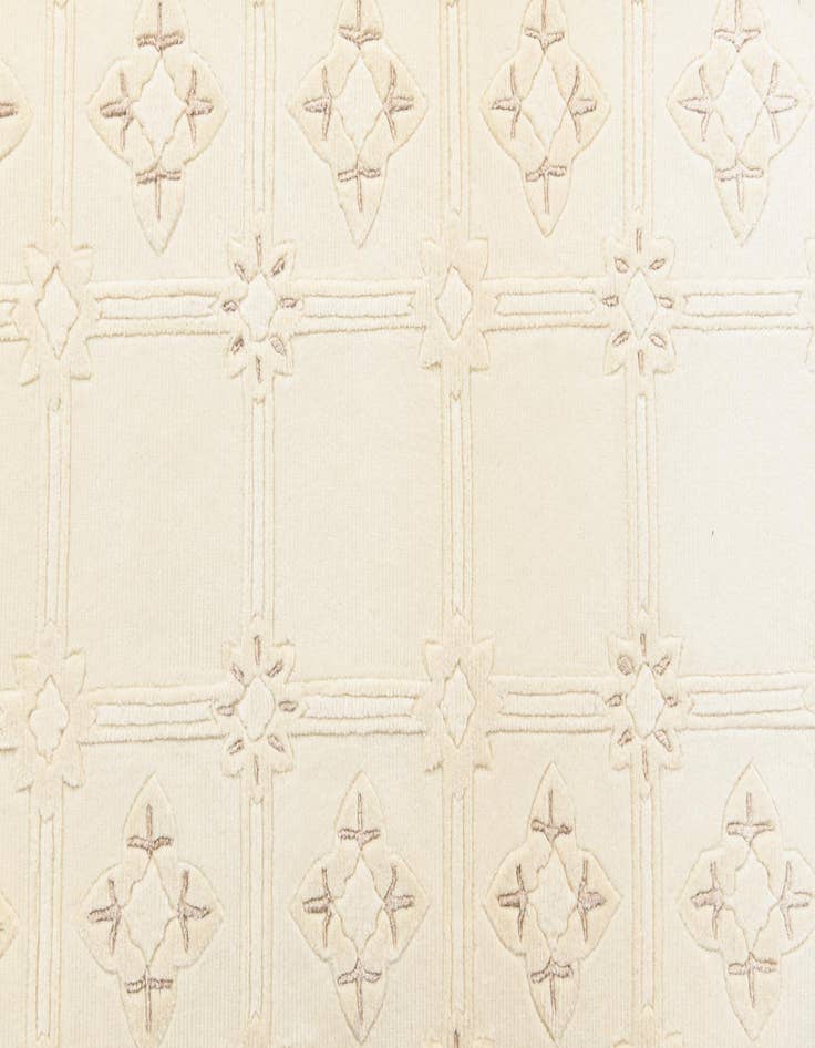 Detail image of  2' 11 x 9' 9  Hand Knotted Darya Wool Runner Rug