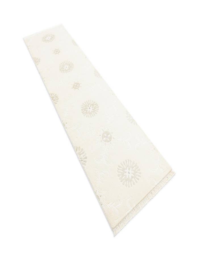 Detail image of  2' 6 x 9' 8  Hand Knotted Darya Wool Runner Rug