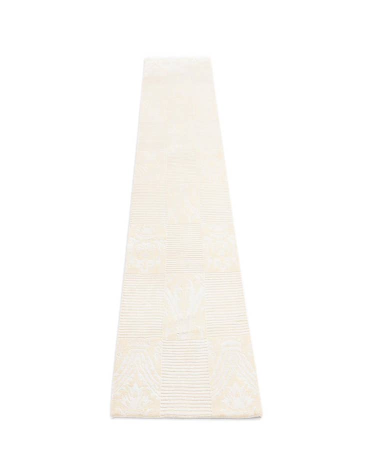 Detail image of  2' 7 x 9' 10  Hand Knotted Darya Wool Runner Rug