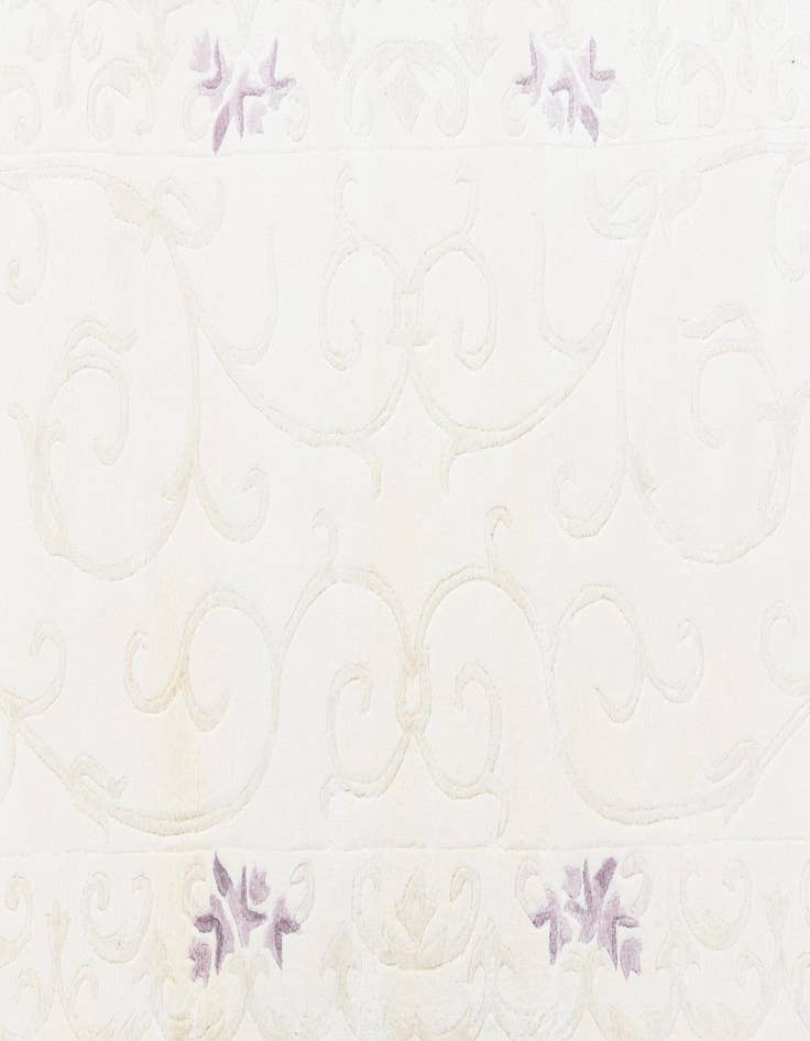 Detail image of  2' 7 x 9' 9  Hand Knotted Darya Wool Runner Rug