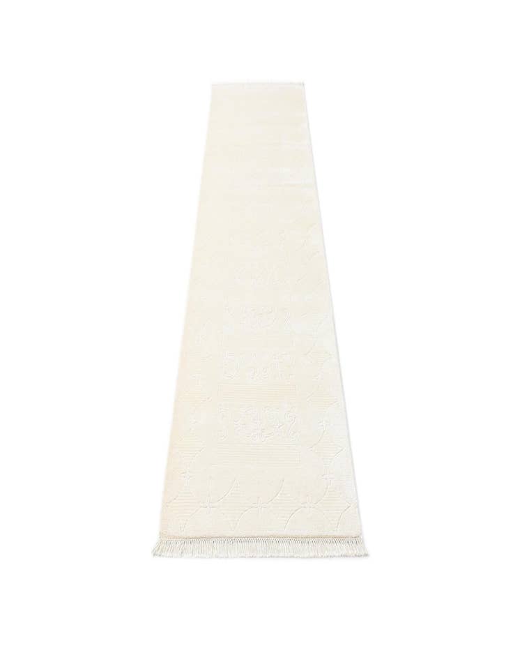 Detail image of  2' 9 x 9' 9  Hand Knotted Darya Wool Runner Rug