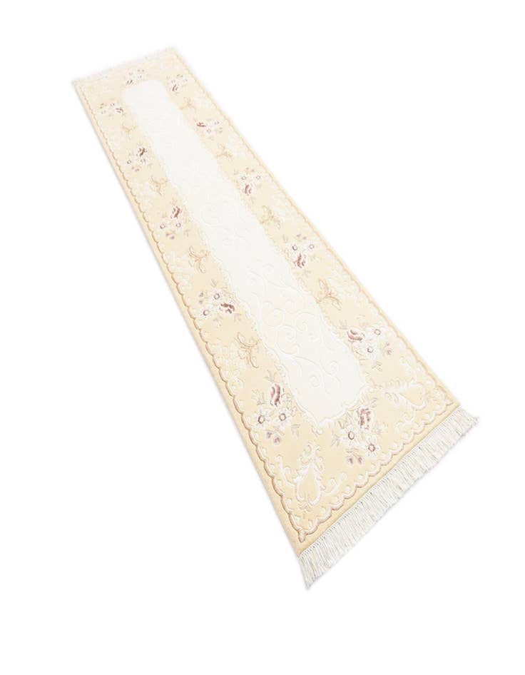 Detail image of  2' 9 x 10'  Hand Knotted Darya Wool Runner Rug