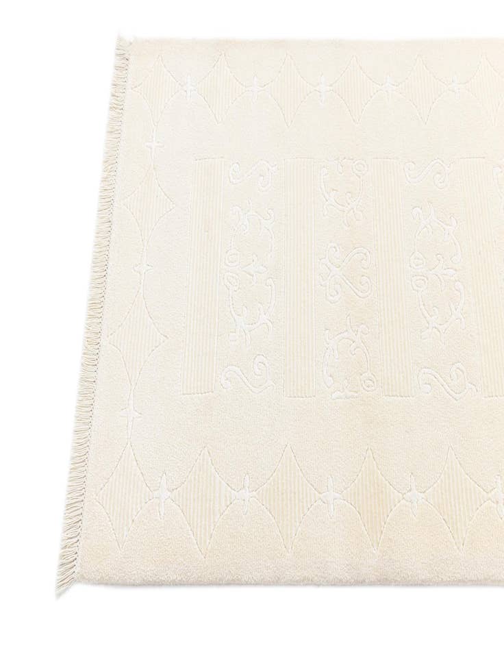 Detail image of  2' 11 x 9' 8  Hand Knotted Darya Wool Runner Rug