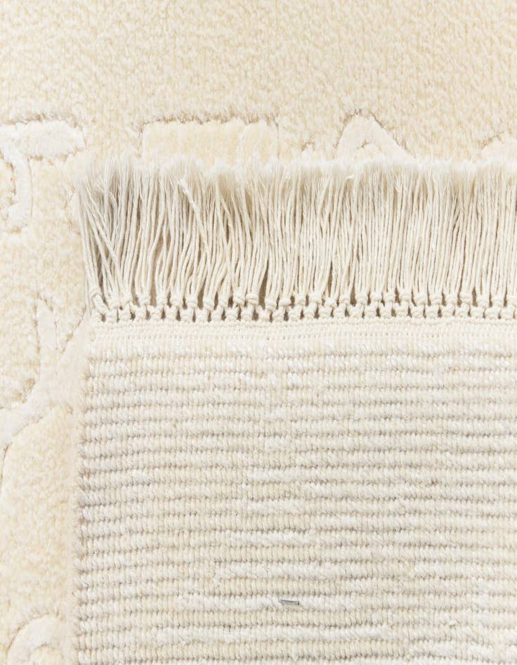 Detail image of  2' 11 x 9' 8  Hand Knotted Darya Wool Runner Rug