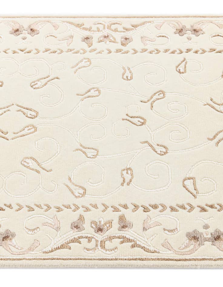 Detail image of  2' 8 x 9' 9  Hand Knotted Darya Wool Runner Rug