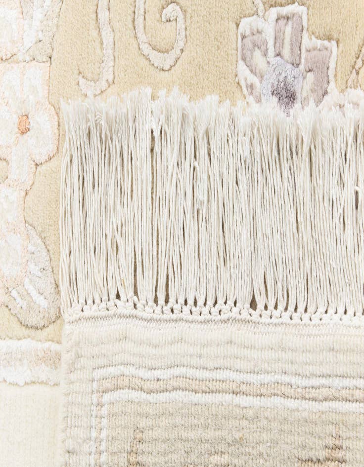 Detail image of  2' 9 x 9' 9  Hand Knotted Darya Wool Runner Rug
