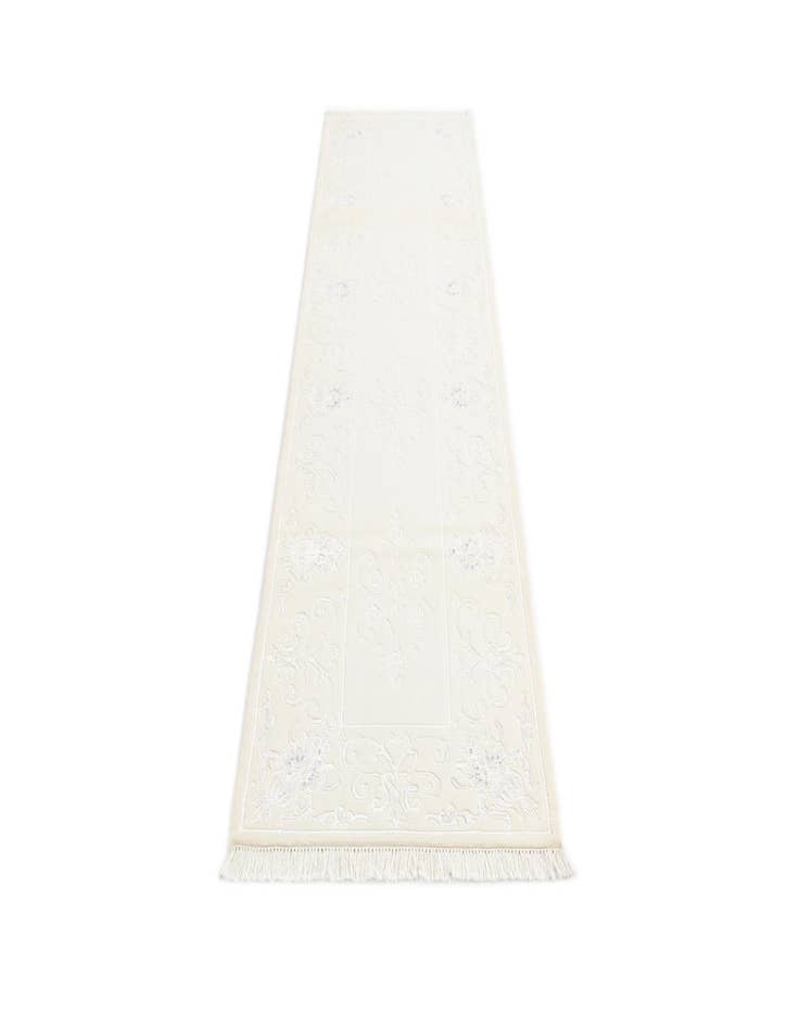 Detail image of  2' 8 x 9' 8  Hand Knotted Darya Wool Runner Rug