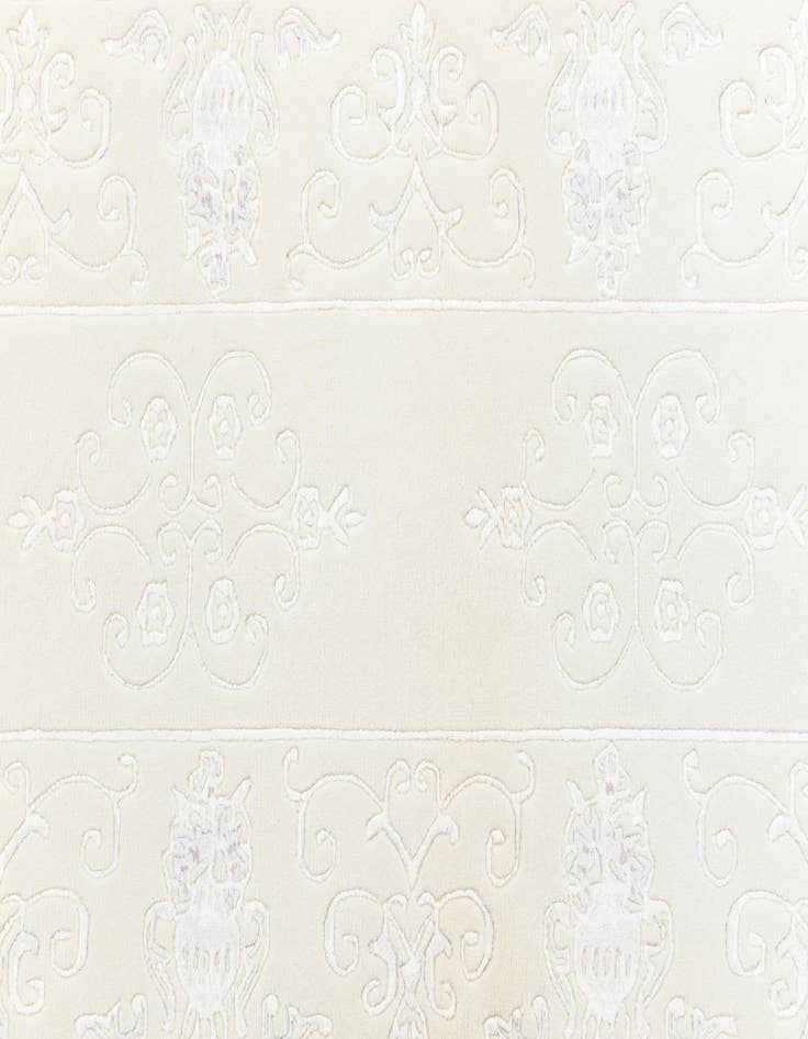 Detail image of  2' 8 x 9' 8  Hand Knotted Darya Wool Runner Rug