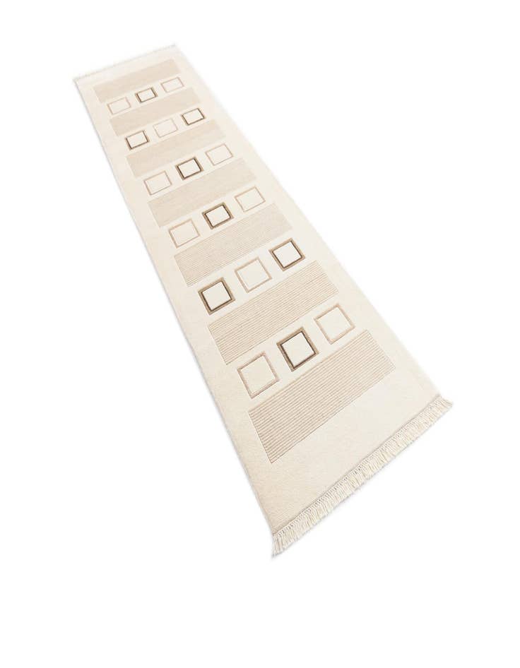 Detail image of  2' 9 x 9' 9  Hand Knotted Darya Wool Runner Rug