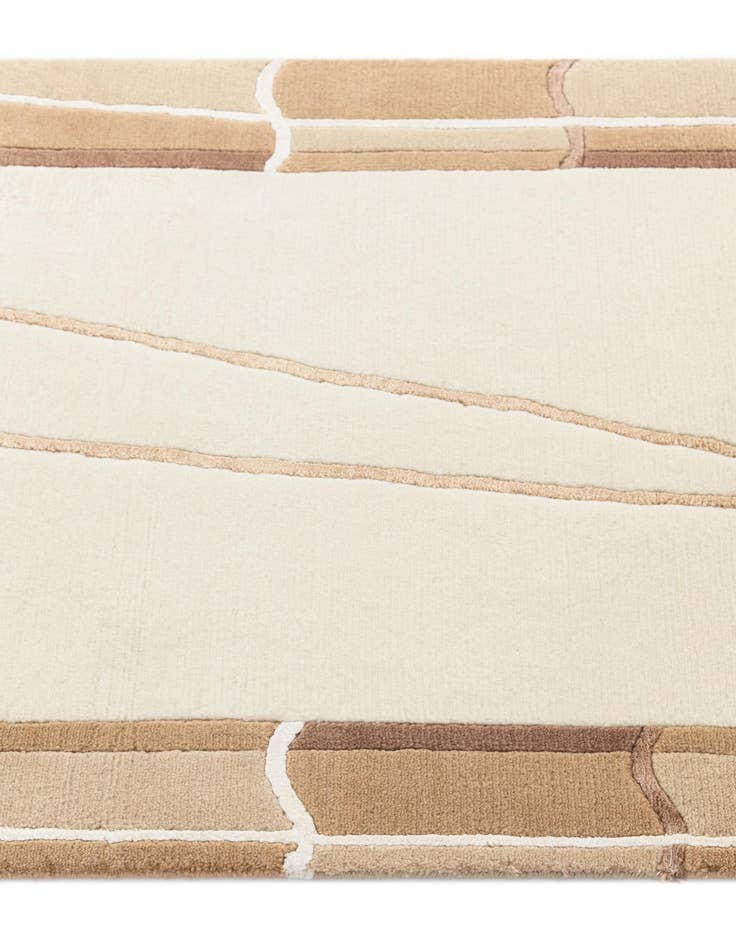 Detail image of  2' 7 x 9' 7  Hand Knotted Darya Wool Runner Rug