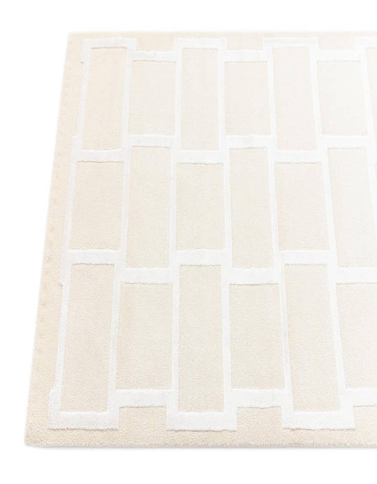 Detail image of  2' 10 x 9' 10  Hand Knotted Darya Wool Runner Rug