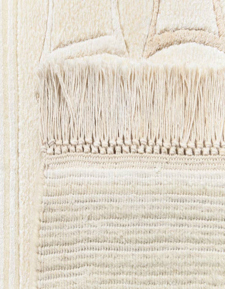 Detail image of  2' 10 x 9' 9  Hand Knotted Darya Wool Runner Rug