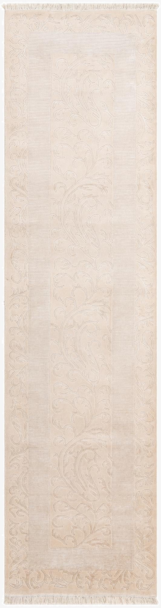  3' 4 x 12' 10  Hand Knotted Darya Wool Runner Rug